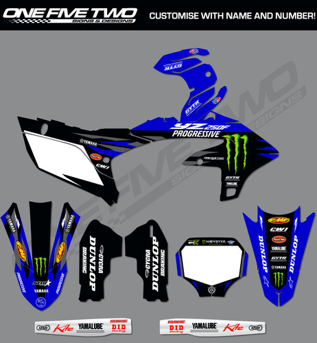 Grafica motocross yamaha - motocross, yz