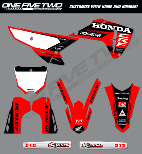 Grafica motocross honda crf - grafica,