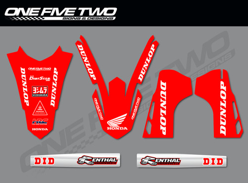 Kit assetto grafica honda - honda, crf