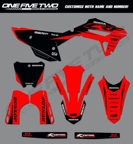 Grafica motocross honda crf - honda,