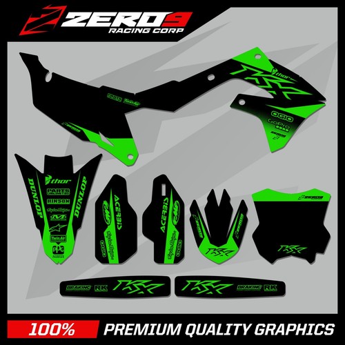 Kit grafica kawasaki motocross - kit,